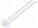 LED  4,8mm  rot  1000÷1700mcd  100°  Front  gewölbt  1,6÷2,4V  THT