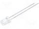 LED  5mm  grün  13÷30mcd  120°  20mA  1,6÷2,6V  Front  konkav