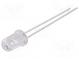LED  5мм  красный  1000÷1600мкд  60°  20мА  1,6÷2,5В