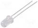 LED  5mm  grün  5000÷6000mcd  20°  20mA  3,6÷4V  Front  gewölbt