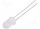 LED  5mm  warmweiß  2900÷5000mcd  60°  20mA  2,6÷3,6V  3000K