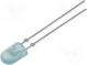 LED  oval  5,2x3,8mm  blau  520÷780mcd  110/40°  Front  gewölbt