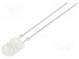 LED  oval  5,2x3,8mm  violett  9÷20mcd  110/40°  Front  gewölbt