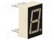 Display  LED  7-segmentig  14,2mm  rot  11mcd  Kathode  Anz.Z 1