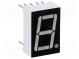 Display  LED  7-segmentig  14,2mm  grün  Anode  Abm 19x12,6mm