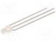 LED  3mm  zweifarbig  rot / blau  110÷880mcd  38÷310mcd  45°  Anode