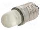 LED lamp  yellow  E10  24VDC  24VAC  AC lum  800÷1000mcd