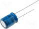 Kondensator  elektrolytisch  low ESR  THT  100uF  63VDC  Ø10x12mm