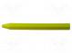 Stift  Wachsmarker  gelb  11mm  FM 120