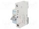 Überstromschalter  230/400VAC  lNenn  16A  Pole  1  DIN  Charakt  B