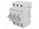Überstromschalter  230/400VAC  lNenn  10A  Pole  3  DIN  Charakt  B