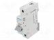 Überstromschalter  230/400VAC  lNenn  13A  Pole  1  DIN  Charakt  C
