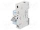 Überstromschalter  230/400VAC  lNenn  16A  Pole  1  DIN  Charakt  C