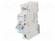Überstromschalter  230/400VAC  lNenn  16A  Pole  1  DIN  Charakt  C