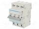 Überstromschalter  230/400VAC  lNenn  10A  Pole  3  DIN  Charakt  C
