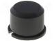 Taste  rund  schwarz  Verwendung  MEC1625006,MEC3FTH9  Ø9,6mm