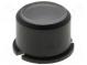 Taste  rund  schwarz  Verwendung  MEC1625006,MEC3FTH9  Ø9,6mm