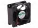 Lüfter  DC  axial  12VDC  60x60x25mm  32,62m3/h  22dBA  Vapo  26AWG