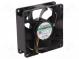 Lüfter  DC  axial  24VDC  80x80x25mm  69,29m3/h  33dBA  Vapo  24AWG