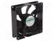 Lüfter  DC  axial  12VDC  92x92x25mm  76,05m3/h  32dBA  Vapo  24AWG