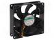 Lüfter  DC  axial  24VDC  92x92x25mm  87,5m3/h  34dBA  Vapo  24AWG