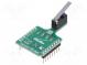 Click board  Taste  D2HW-A221D  mikroBUS Stecker  3,3/5VDC