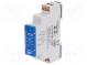 Relais  Installation  NC + NO  UStrom 230VAC  Montage  DIN  IP20