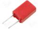 Kondensator  Polyester  10nF  40VAC  63VDC  Rastermaß  2,5mm  ±10%