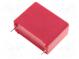 Kondensator  Polyester  1,5uF  400VAC  630VDC  Rastermaß  27,5mm