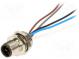 Buchse  M12  PIN  5  männlich  Code A-DeviceNet / CANopen  IP67