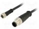 Kabel  für Sensoren/Automaten  M12-M8  PIN  4  3m  Isolation  PVC