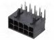 Buchse  Leitung-Platte  männlich  Micro-Fit+  3mm  PIN  10  12,5A