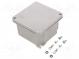 Gehäuse  universell  X  101mm  Y  101mm  Z  58mm  mit Halterung  IP66