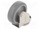 Transportrad  Ø  75mm  W  24mm  H  101mm  Drehrad  60kg  MX  -15÷80°C