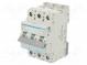 Überstromschalter  230/400VAC  lNenn  25A  Pole  3  DIN  Charakt  B