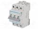 Überstromschalter  230/400VAC  lNenn  20A  Pole  3  DIN  Charakt  C