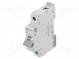Überstromschalter  230/400VAC  lNenn  20A  Pole  1  DIN  Charakt  D