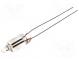 Filament lamp  neon  bright orange  135VDC  95VAC  0.9mA  Ø  6mm