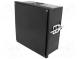 Gehäuse  Tafel  X 144mm  Y 144mm  Z 64mm  schwarz  Serie  Uninorm