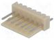 Buchse  Leitung-Platte  männlich  NS25  2,54mm  PIN  7  THT  250V  3A