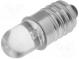 LED lamp  green  E10  12VDC  90mW  30°