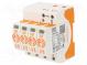 Überspannungsbegrenzer  Typ 1+2  Pole  4  30kA  280VAC  DIN  IP20
