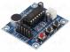 Modul  audio  Tonabnehmer  3÷5VDC  IC  ISD1820  Stift