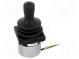 Joystick  2-achsig  Stab.Pos  1  -40÷80°C  36x36mm  IP65  ±5%  5VDC