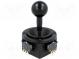Joystick  0÷5kΩ±5%,2-achsig  Stab.Pos  1  5kΩ  -10÷80°C  ±5%