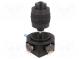 Joystick  0÷5kΩ±5%,2-achsig,FIRE-Funktion-NO-Schalter  5kΩ