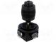 Joystick  0÷10kΩ±5%,3- achsig,FIRE-Funktion-NO-Schalter  10kΩ