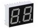 Display  LED  7-segmentig  14,2mm  rot  35mcd  Anode  Abm 19x25x8mm