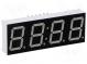 Display  LED  7-segmentig  14,2mm  bernsteinfarben  60mcd  Anode