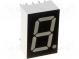Display  LED  7-segmentig  14,2mm  blau  80mcd  Kathode  Anz.Z 1